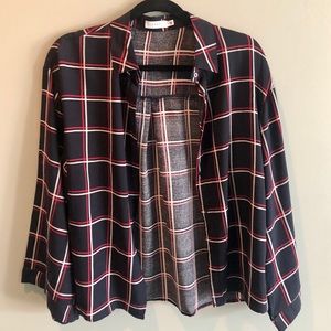 Women’s Wide Long-Sleeved Blouse